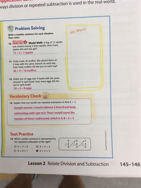 4th Grade Math Homework Answers に対する画像結果