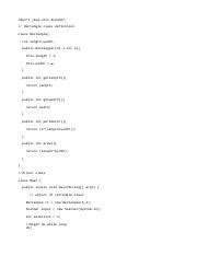 Image result for How to Import Rectangle Class in Java