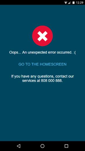 Image result for Error UI Screen Templates