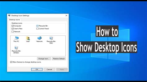 Toradh íomhá ar Restore Icons On Start Up