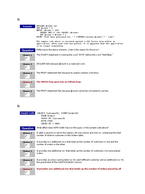Image result for SQL Formatting Questions