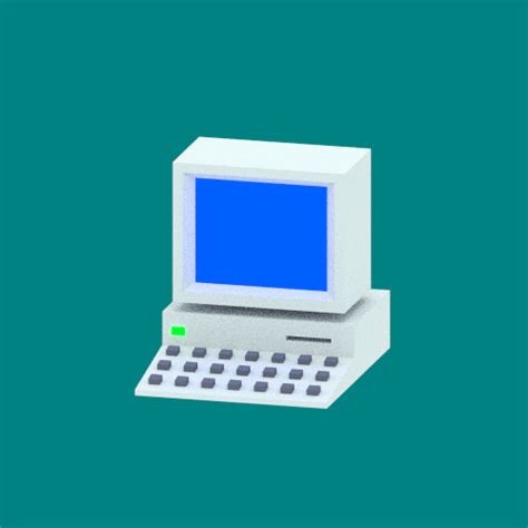 Résultat d’images pour Computer MS-DOS GIF