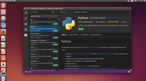 Toradh íomhá ar vs Code Linux