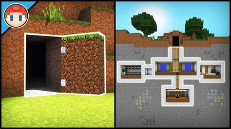 Image result for Minecraft Secret Base Tutorial No Mods