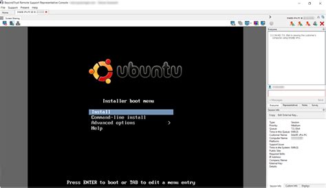Toradh íomhá ar Intel vPro Setup