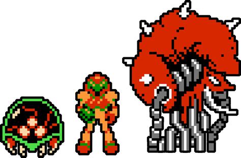 Afbeeldingsresultaten voor Metroid NES Sprites