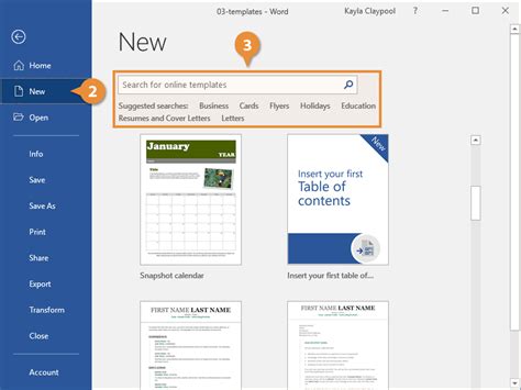 Image result for Tutorial Template Word