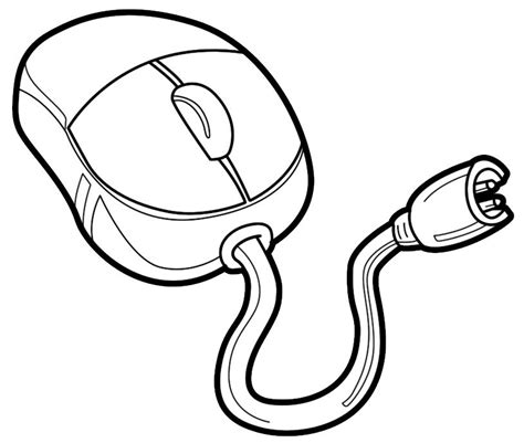 Image result for Computer Mouse Clip Art Simple