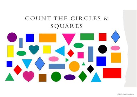 Counting Shapes に対する画像結果