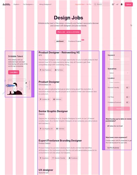 Grid Layout Design に対する画像結果