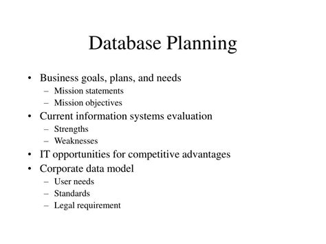 Image result for Database Development Planning