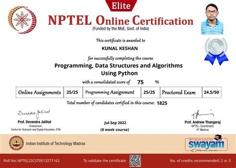 Image result for Programming Data Structures and Algorithms Using Python NPTEL Course