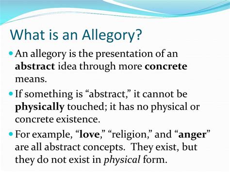 Allegory Meaning에 대한 이미지 결과