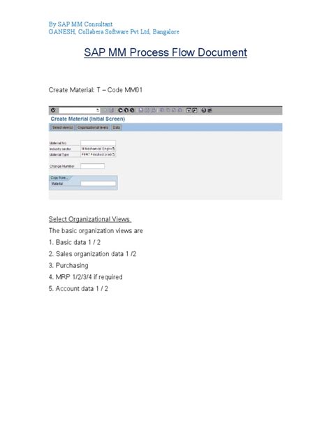 SAP mm Process Flow Chart に対する画像結果