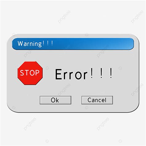 Image result for Error Pop Up Message