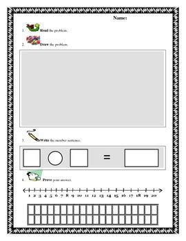 Image result for Create a Word Problem Template