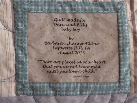 Baby Boy Quilt Labels に対する画像結果