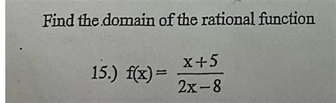 Domain of a Rational Function Problem に対する画像結果
