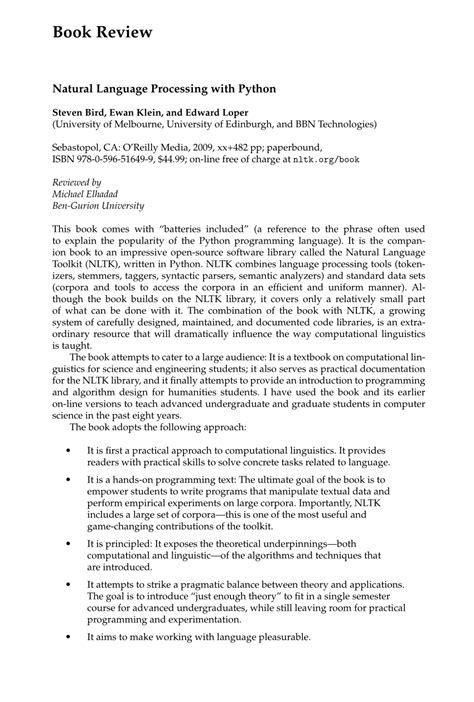 Natural Language Processing with Python O'Reilly に対する画像結果