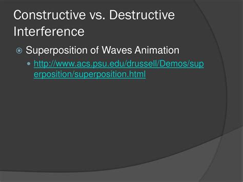 Image result for Constructive vs Destructive Interference Positioning System