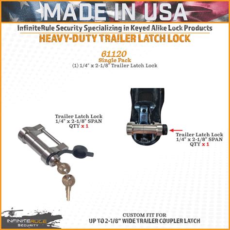 Image result for Trailer Coupler Latch Lock