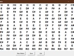 Toradh íomhá ar Two Tone Matrix Text