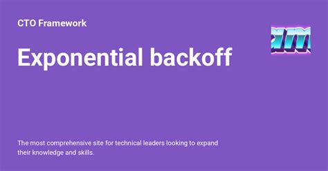 Image result for Exponential Backoff Multiplier