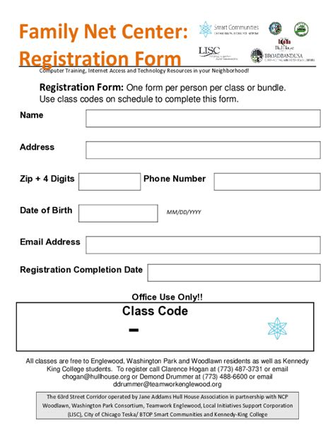 Computer Class Registration Form に対する画像結果