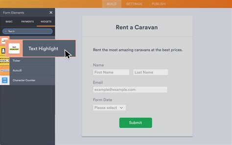 Highlight Form in HTML に対する画像結果