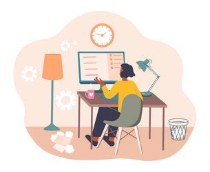 Afbeeldingsresultaten voor Computer Lady Cartoon