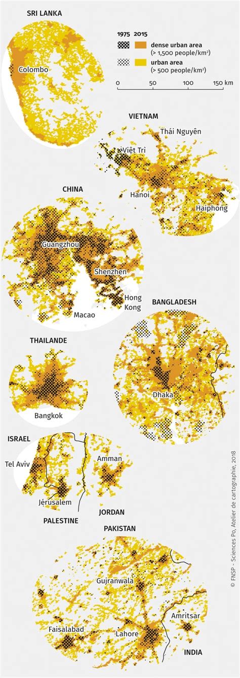 Image result for Urban Sprawl Map