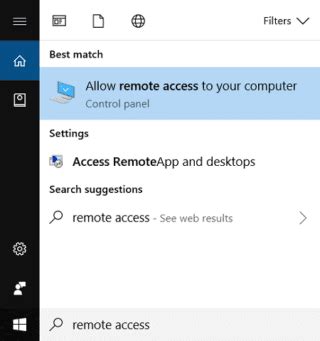 Image result for Remote Desktop Connection Allow Remote Access
