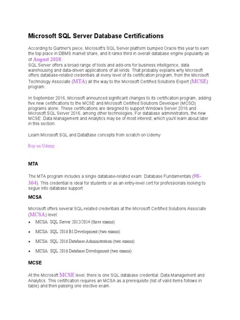 Microsoft Certification for SQL Server Road Map に対する画像結果