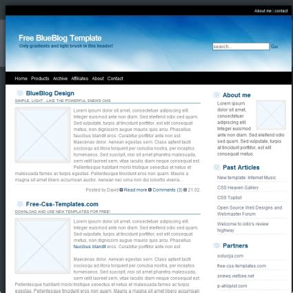 Blog Templates Free Download HTML W に対する画像結果