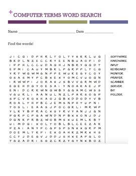 Computer Terms Word Search に対する画像結果