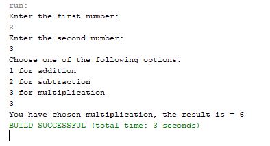 Image result for Comments in for Calculator Java Program