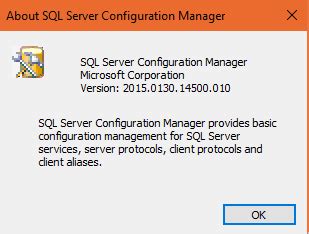 Image result for How to Open SQL Configuration Manager in Windows 10Pro