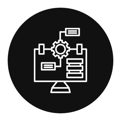 Toradh íomhá ar Computer Algorithm Illustration