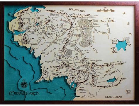 Image result for Middle Earth Map High Resolution