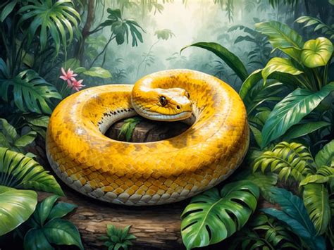 Image result for Yellow Rainbow Python