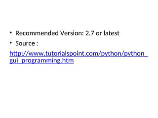 Image result for GUI in Python Images for PPT