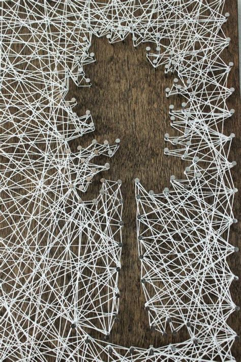Image result for String Art Tree Pattern