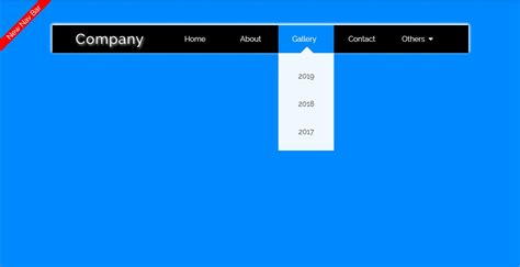 Image result for Menu Bar in HTML Code