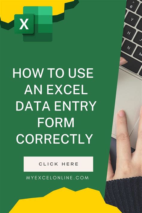 Image result for How to Create Form in Excel for Data Entry