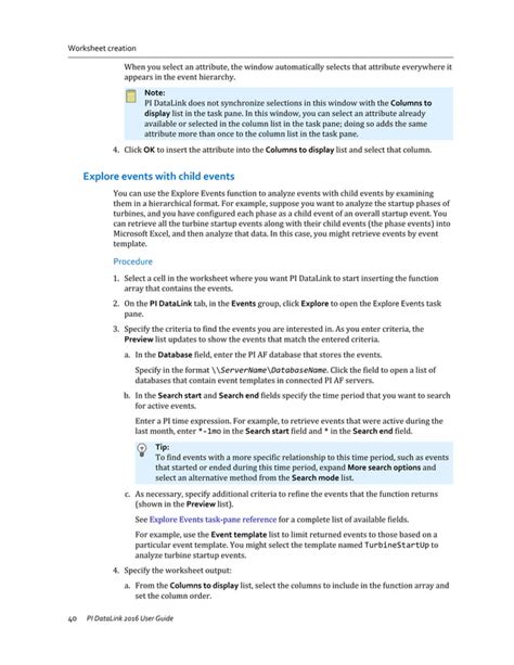 Image result for Using PI DataLink to See Old Data