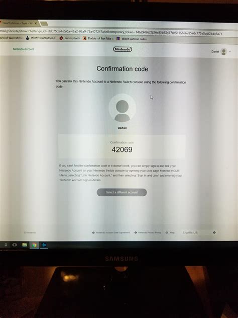 Image result for Nintendo Switch 5 Digit Confirmation Code