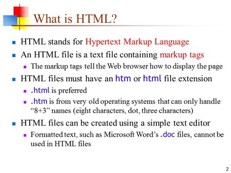 Image result for HTML Stands For