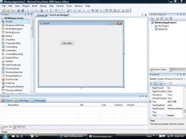 Image result for Visual Basic GUI Tutorial