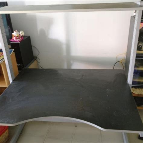 Image result for 2 Tier Computer Table