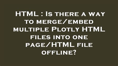 Image result for Multiple Pages in One HTML File